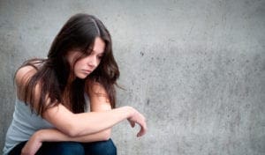 Depressed women